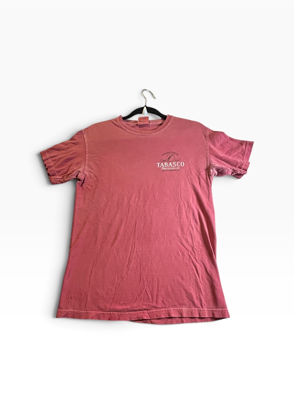 Vintage Tabasco Pepper Sauce Avery Island LA Comfort Colors T-Shirt S